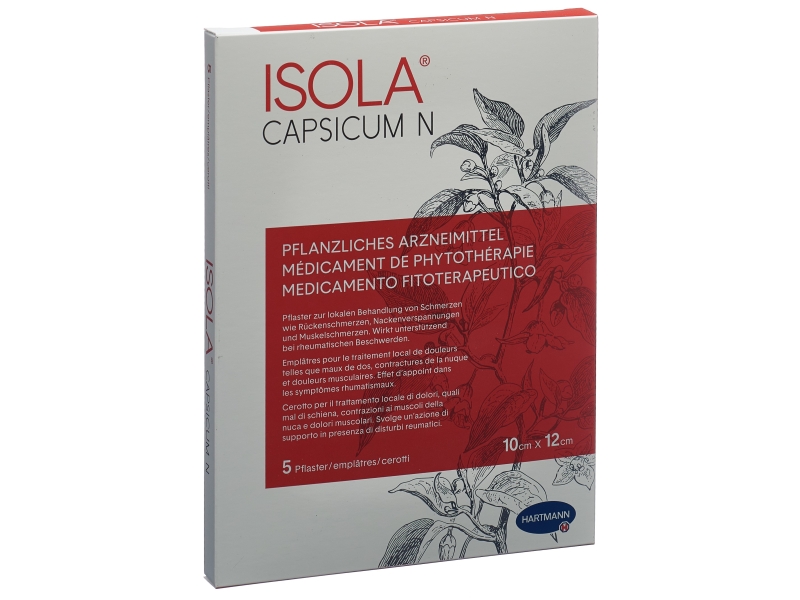 ISOLA Capsicum N emplâtres 5 pièces