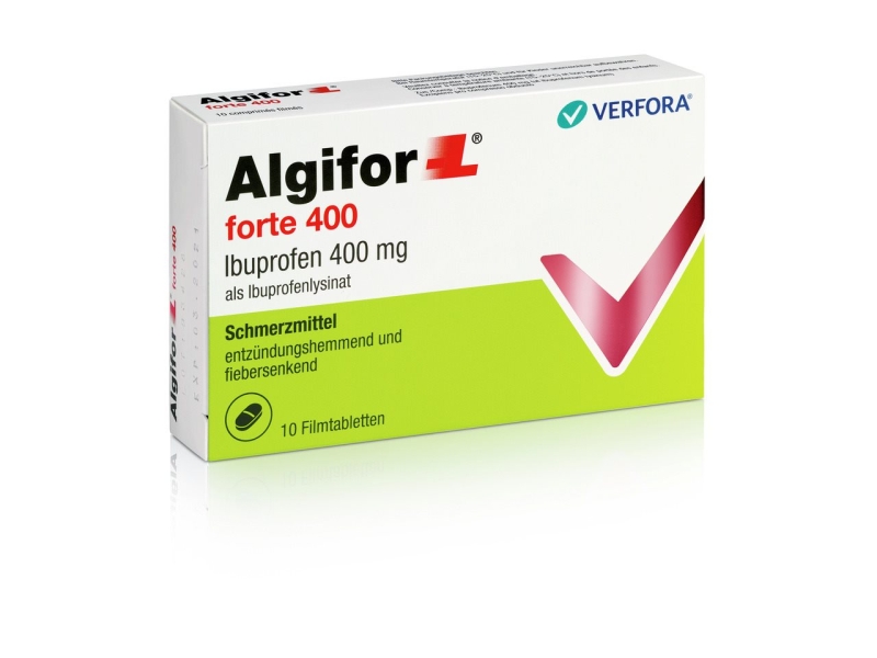 ALGIFOR-L Forte comprimés pelliculés 400mg 10 pièces
