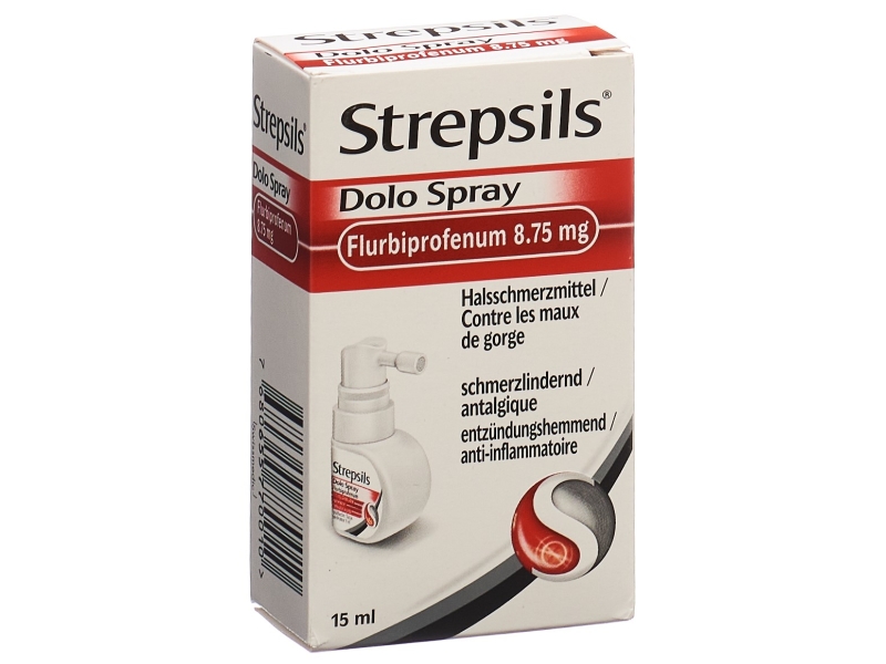 STREPSILS Dolo spray 8.75 mg/dose 15 ml