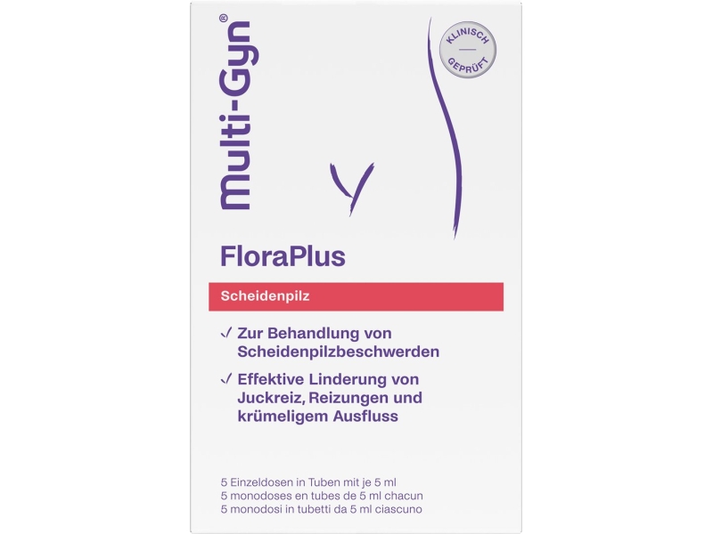 MULTI-GYN FloraPlus gel monodose 5 pièces