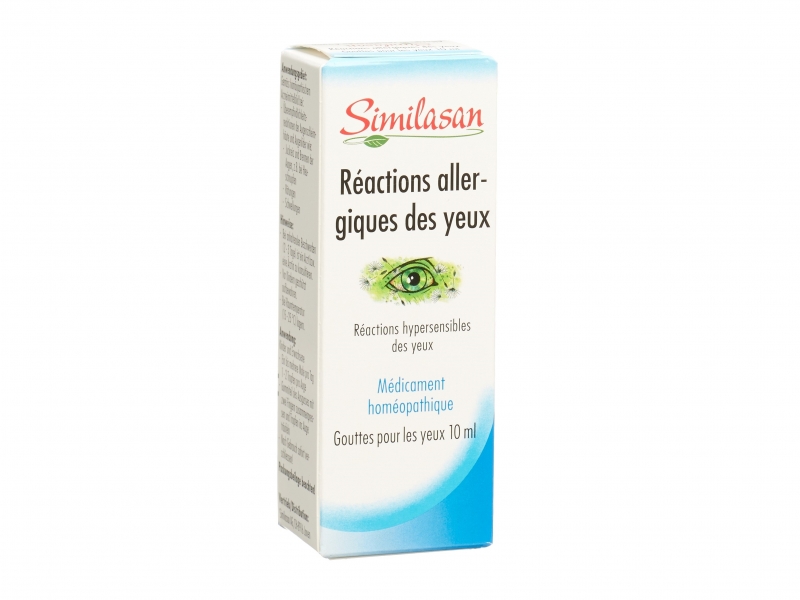 SIMILASAN Réactions allergiques des yeux, gouttes pour les yeux, 10ml