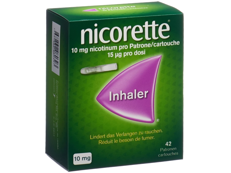 NICORETTE Inhaleur 10 mg 42 pièces
