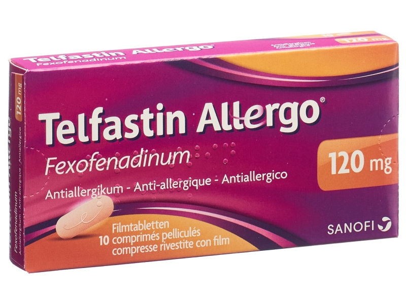 TELFASTIN ALLERGO Filmtabl 120 mg 10 Stk